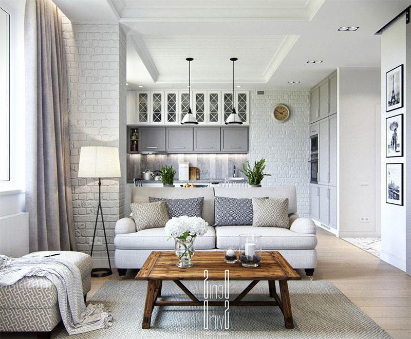 Creative Small Kitchen Living Room Designs for Modern Homes