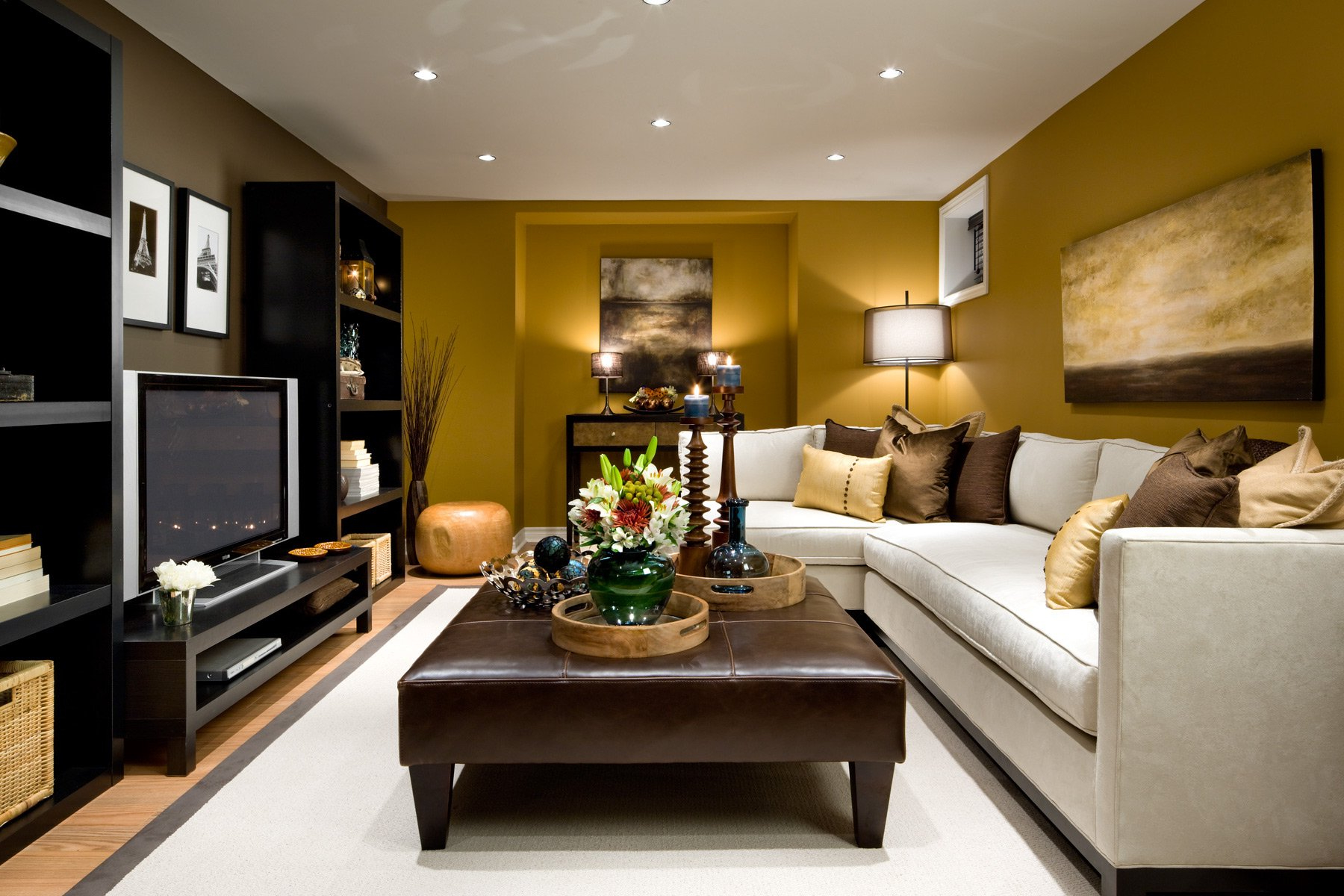 50 Best Small Living Room Design Ideas For 2018 for Smart Storage Ideas That Transform Tiny Living Room Layouts