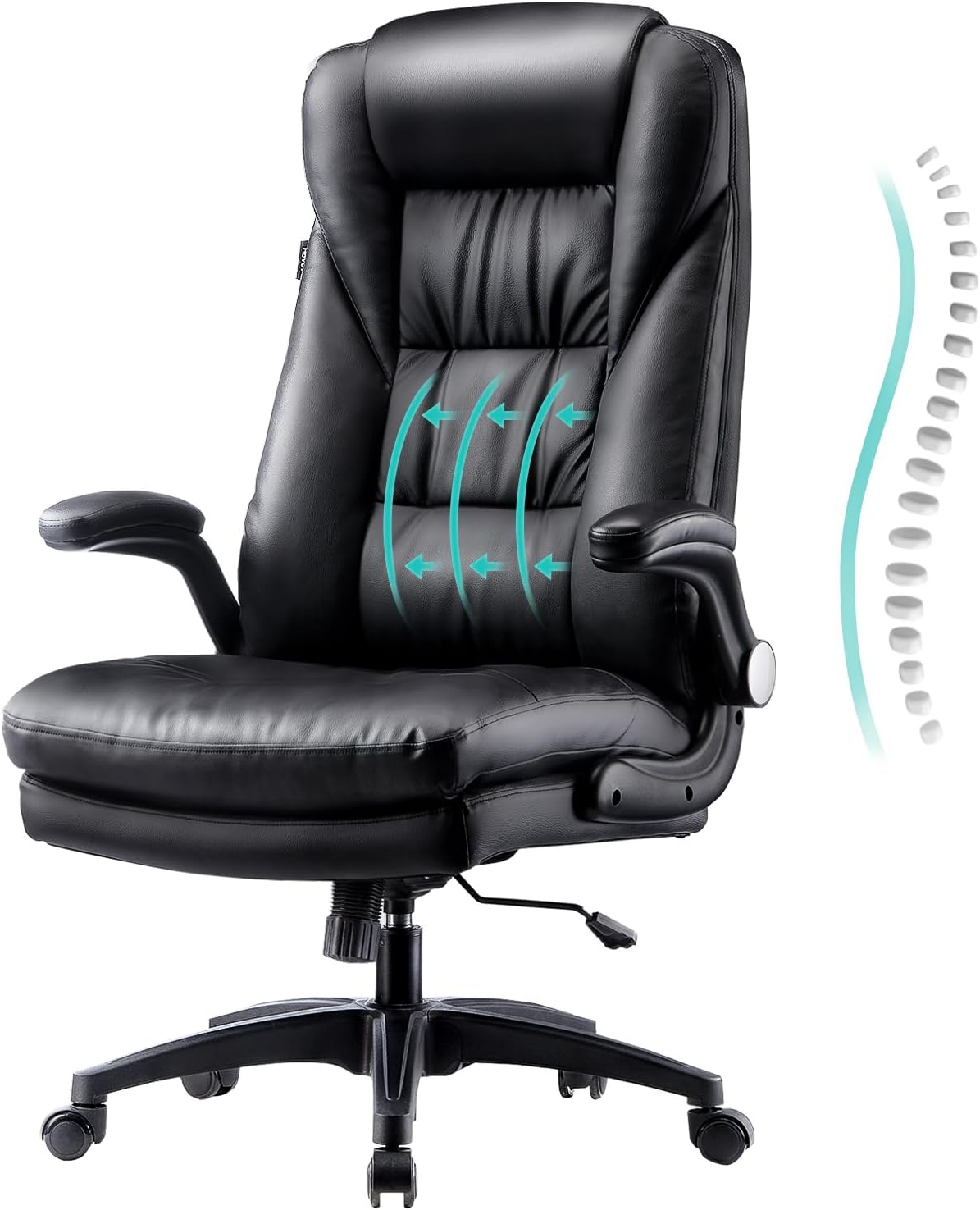 Amazon.com: Hbada Executive Office Chair, Big And Tall Desk Chair ... pertaining to How Office Chair Executives Are Transforming Corporate Wellness Programs