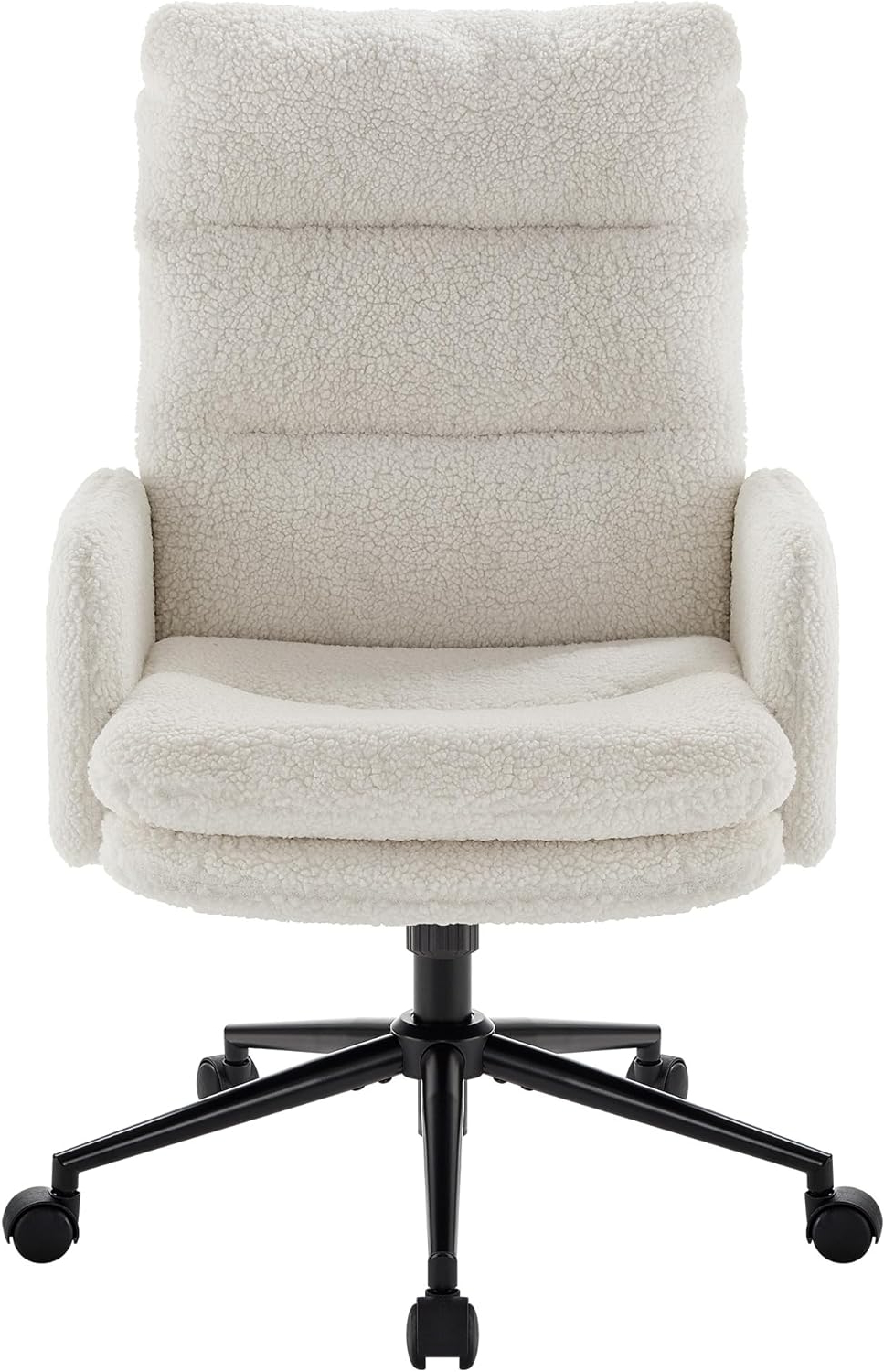 Amazon.com: Iwmh High-Back Home Office Chair,Upholstered Desk Chair ... for Office Chair Upholstered