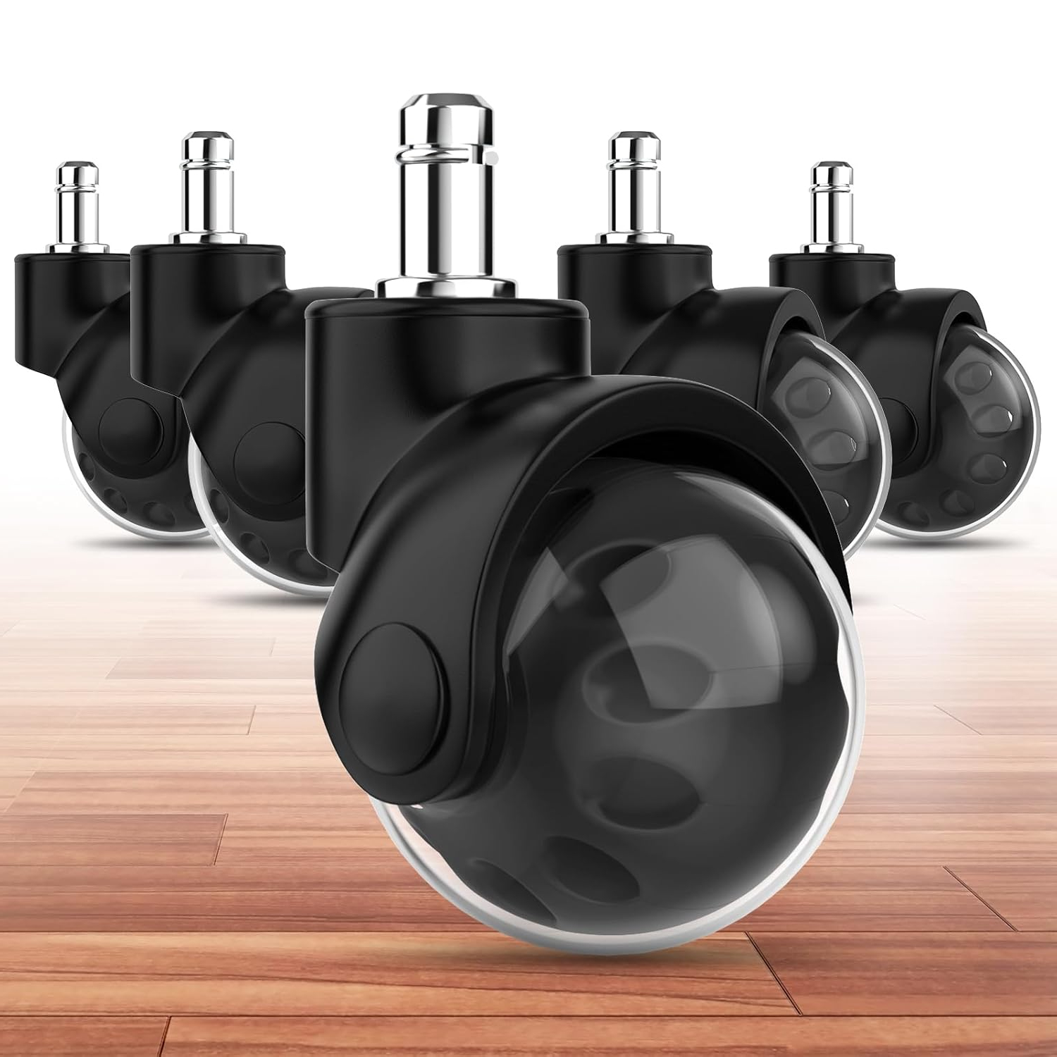 Amazon.com: Office Chair Replacement Wheel - Quiet & Smooth Gliding - 2 ... intended for Office Chair On Wheels