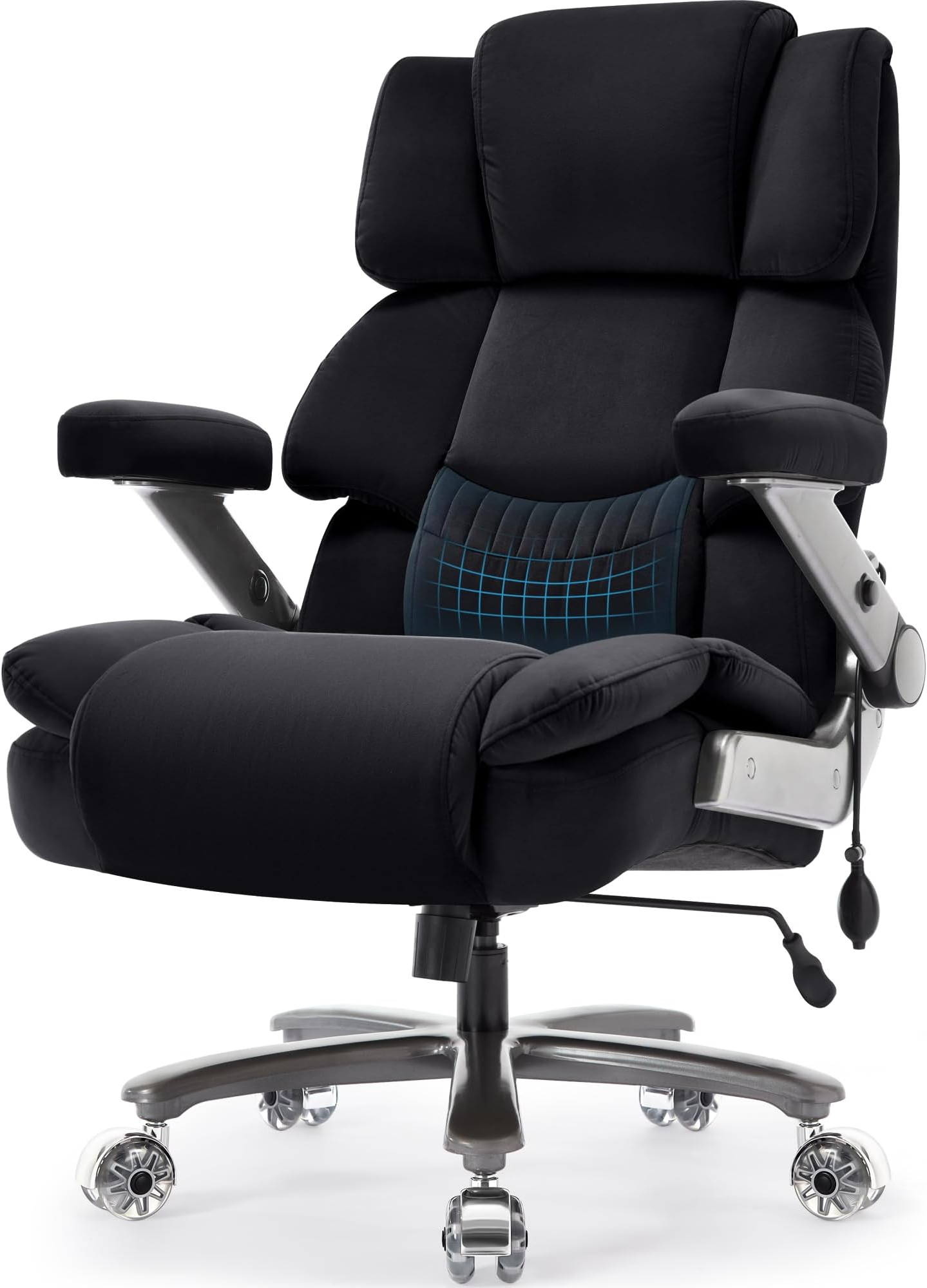 Amazon.com: Sweetcrispy Executive Home Office Desk Chair Ergonomic Big ... with regard to Understanding the Science Behind Office Chair Comfort