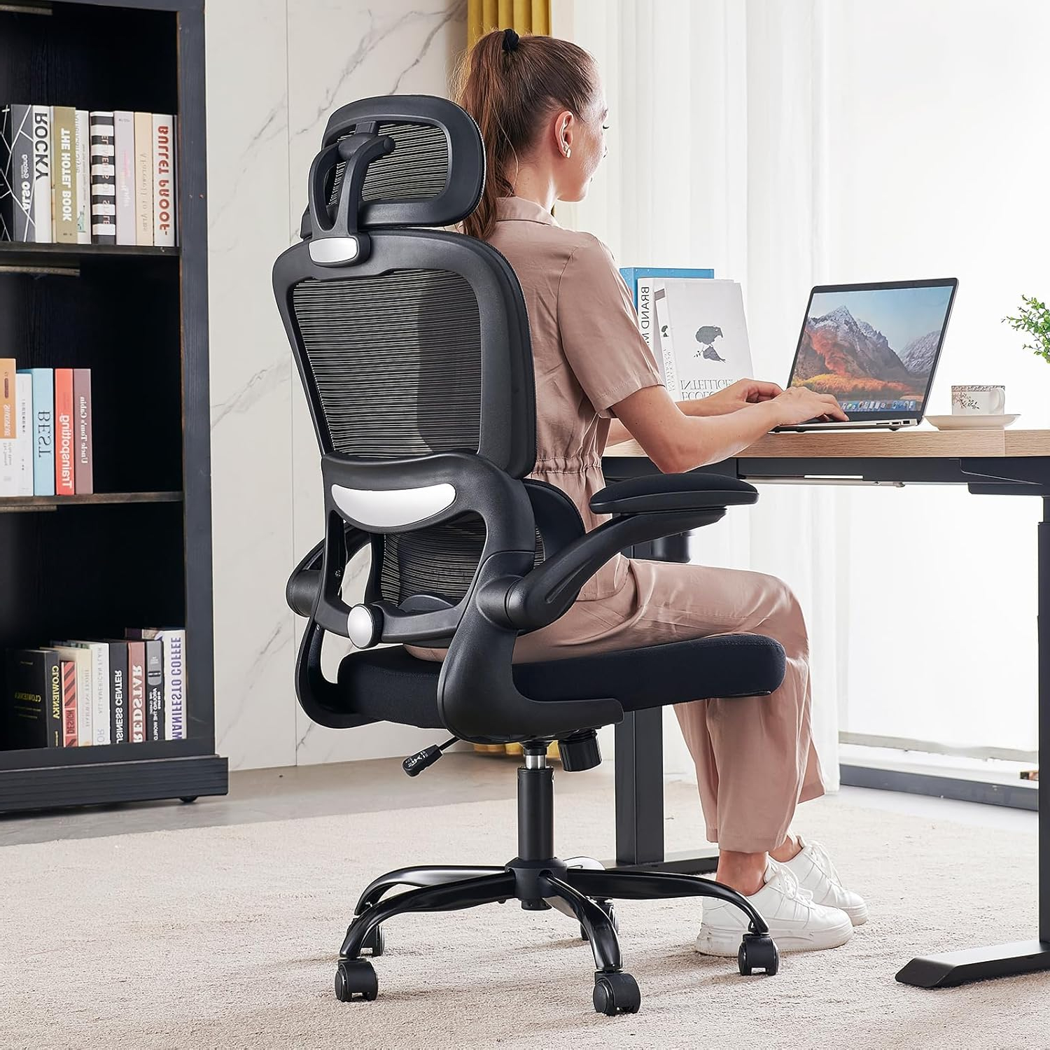 Amazon.com: Tralt Office Chair Ergonomic Desk Chair, 330 Lbs Home Mesh ... with regard to Office Chair Under $50