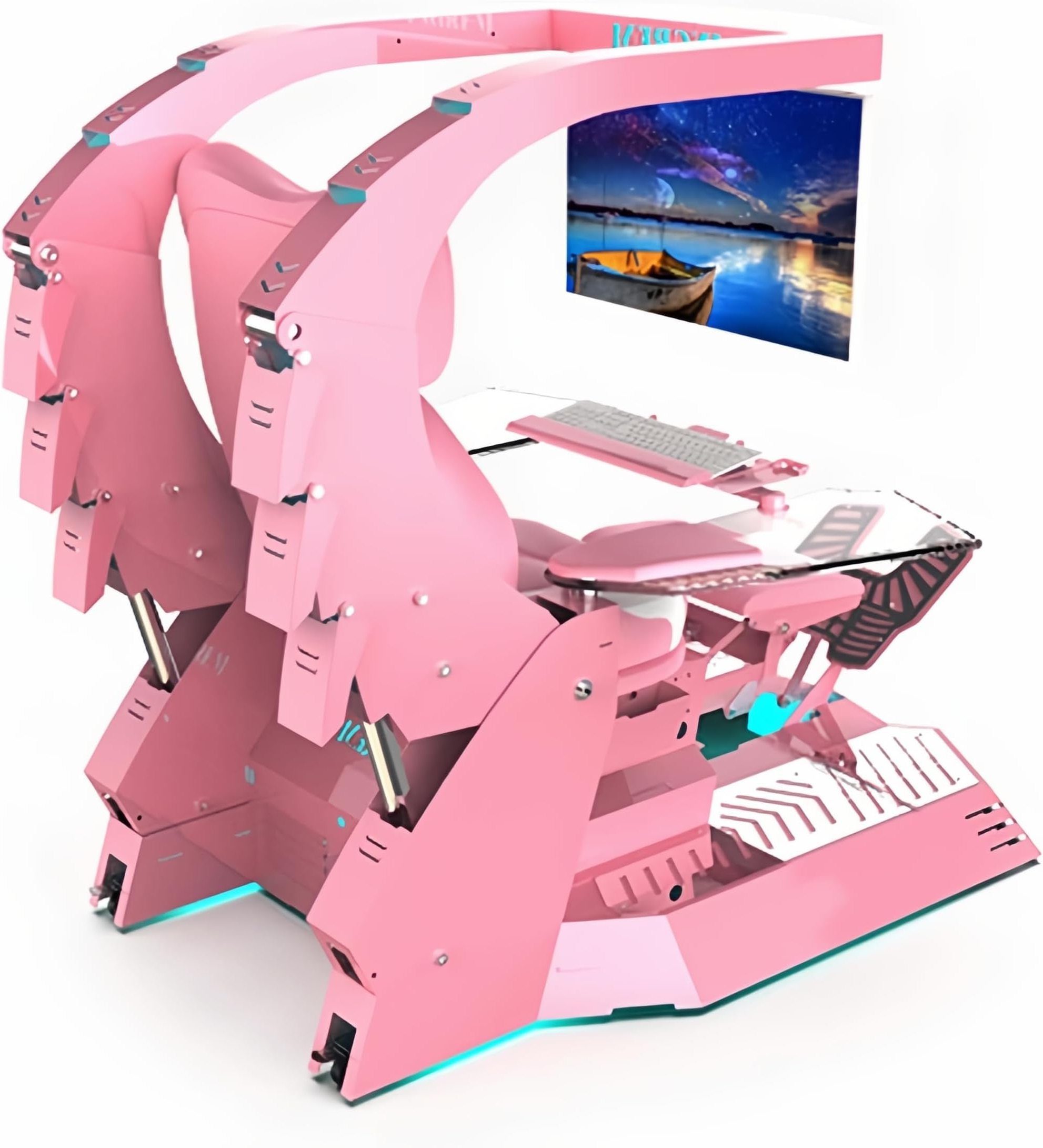 Balami Boss Office Chair Game Cockpit Gaming Chair Ergonomic Office ... pertaining to Understanding the Science Behind Office Chair Gaming Ergonomics