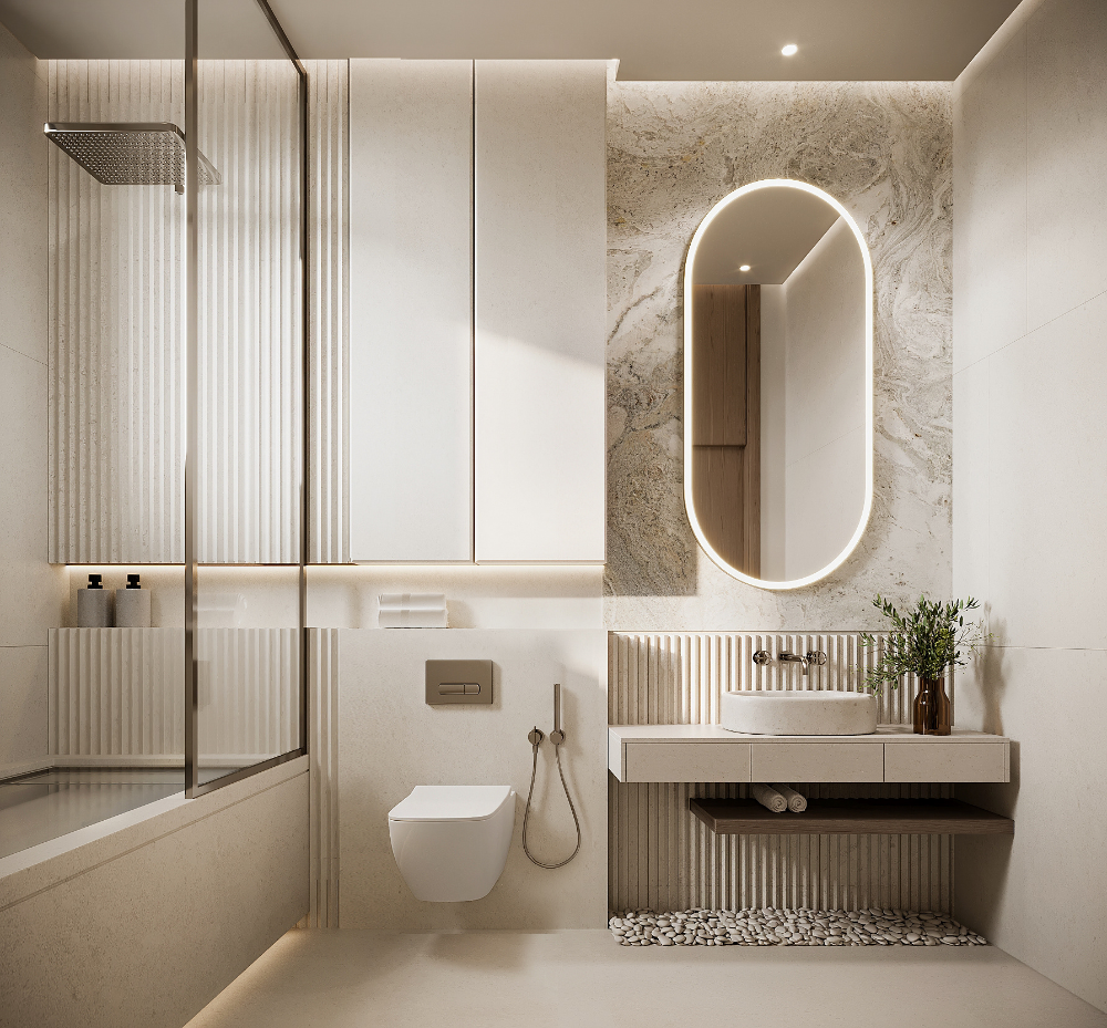 Bath On Behance | Bathroom Interior Design Modern, Bathroom Interior ... for Interior Design Ideas Bathroom
