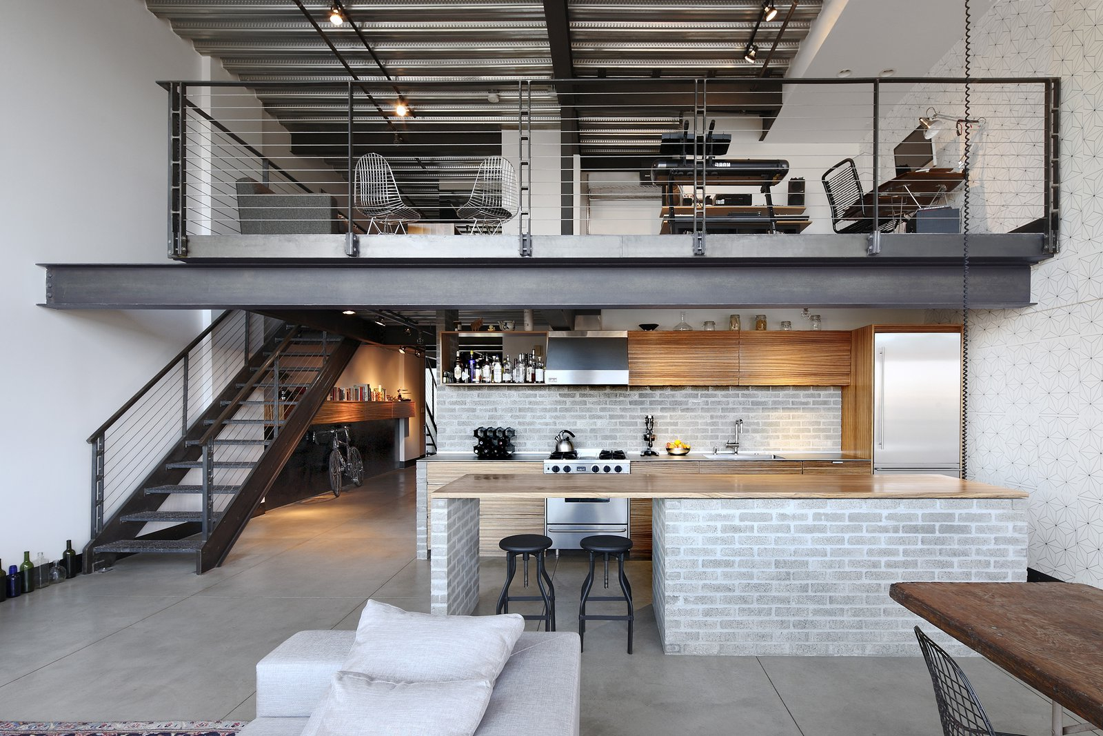 Capitol Hill Loft (6 Photos) - Dwell inside Loft Interior Design Ideas
