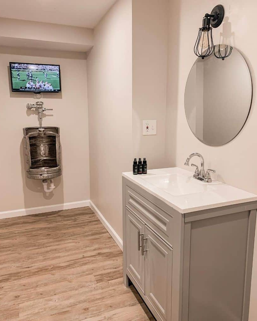 Creative Ideas For Transforming Your Basement Bathroom pertaining to Lighting strategies that make basement bathrooms feel bright and airy