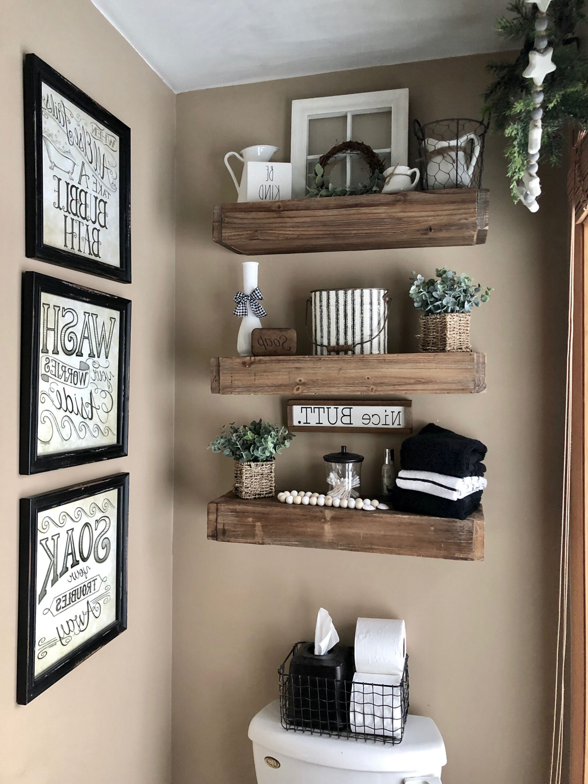 Floating Shelves Bathroom Diy regarding Bathroom Ideas Shelves