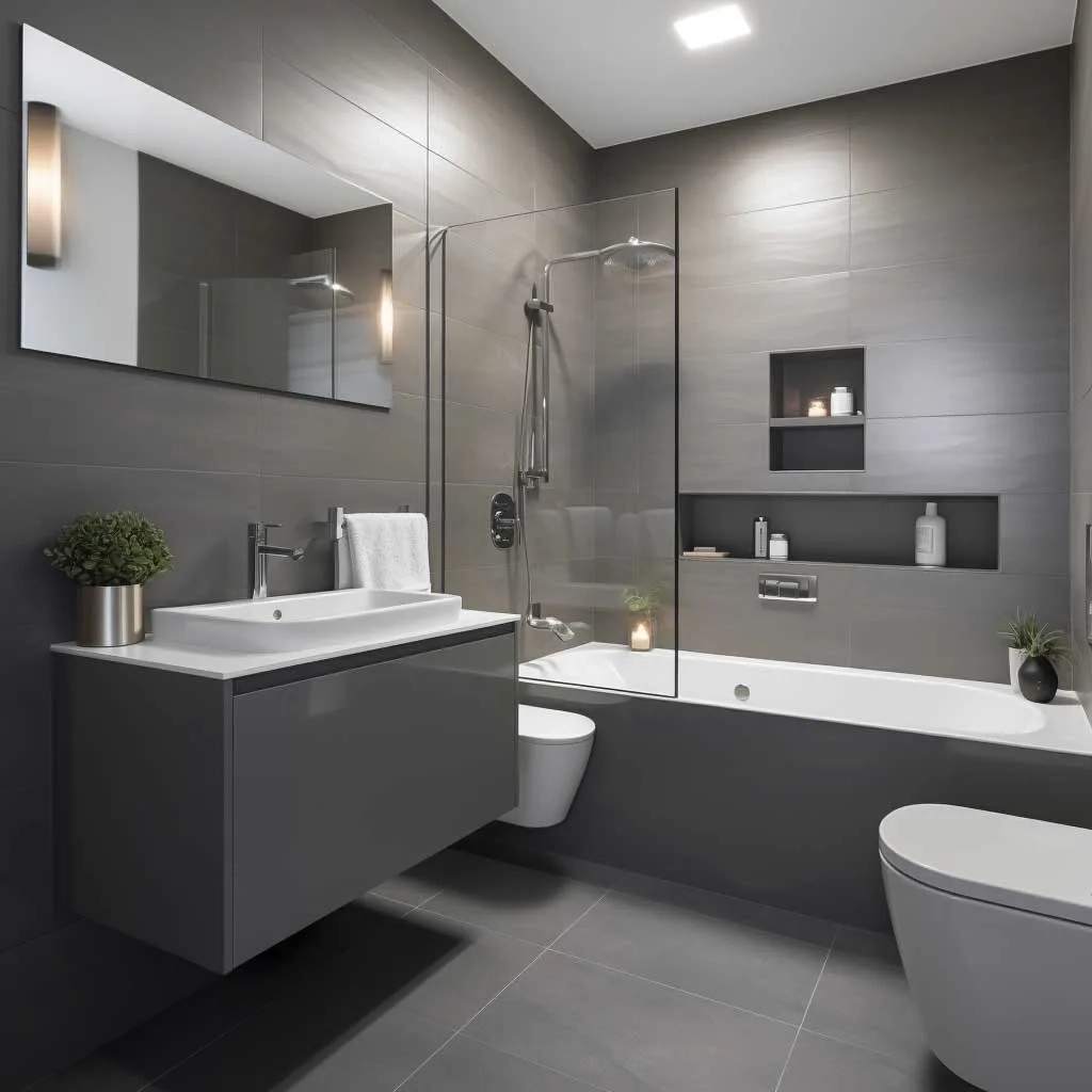 Transforming Spaces with Timeless Grey Bathroom Designs