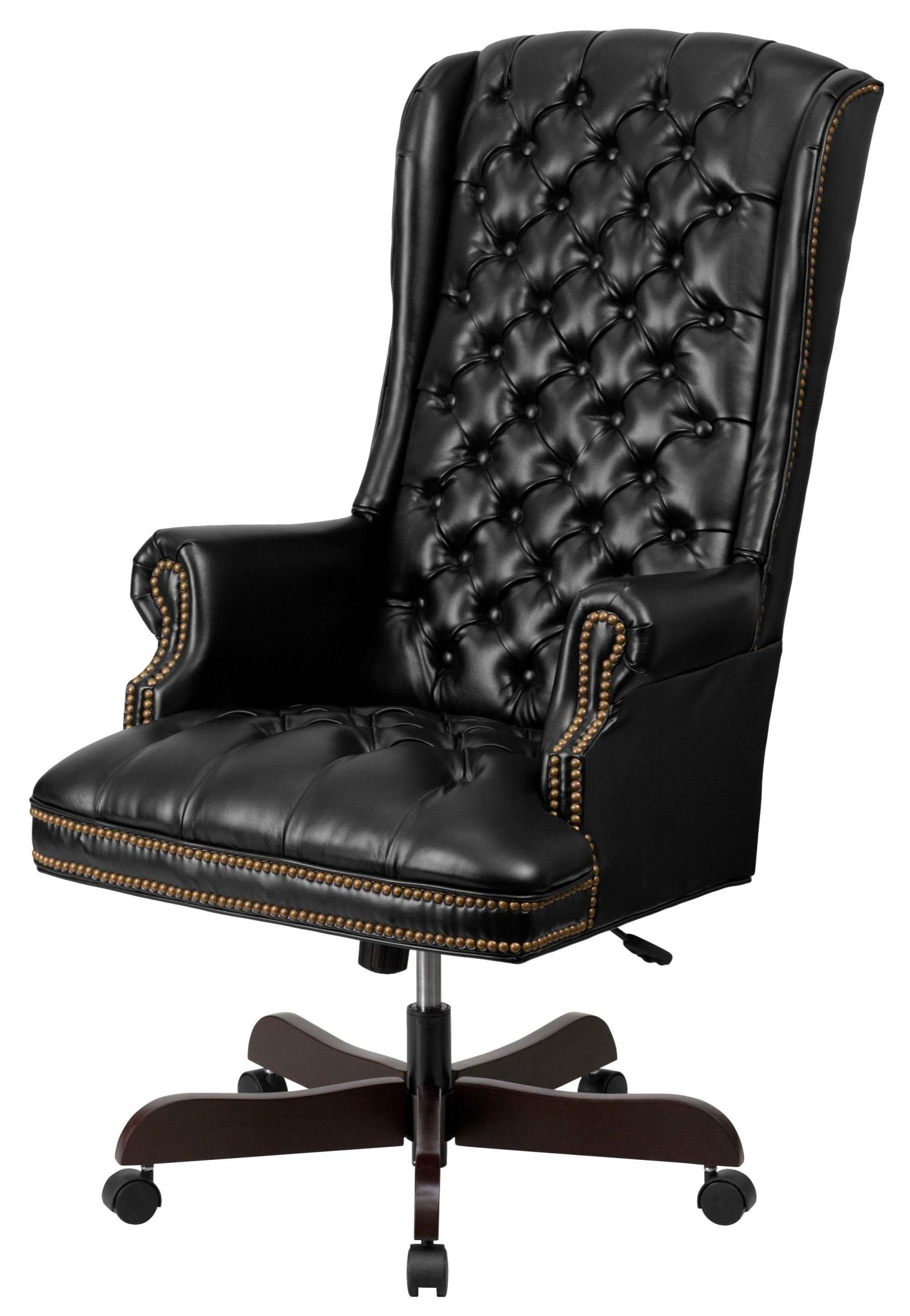 High Back Tufted Black Executive Office Chair From Renegade | Coleman ... for Choosing the Right High Back Chair for Your Workspace