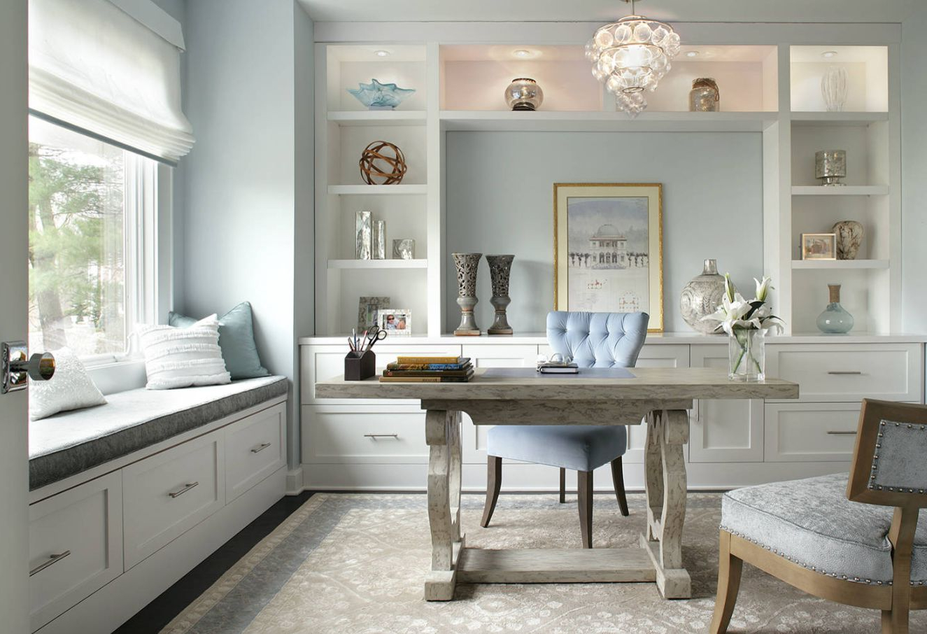 How To Create An Office Decor That Looks And Feels Like Home regarding Organizational hacks that make home offices more efficient