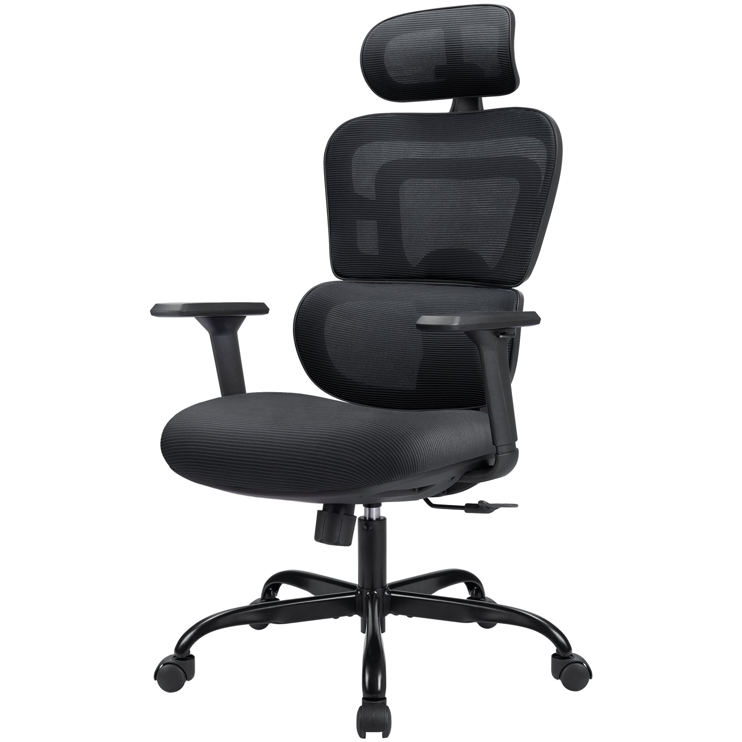 Lacoo High-Back Office Desk Chair Ergonomic Mesh Chair With Lumbar ... regarding Choosing the Right High Back Chair for Your Workspace