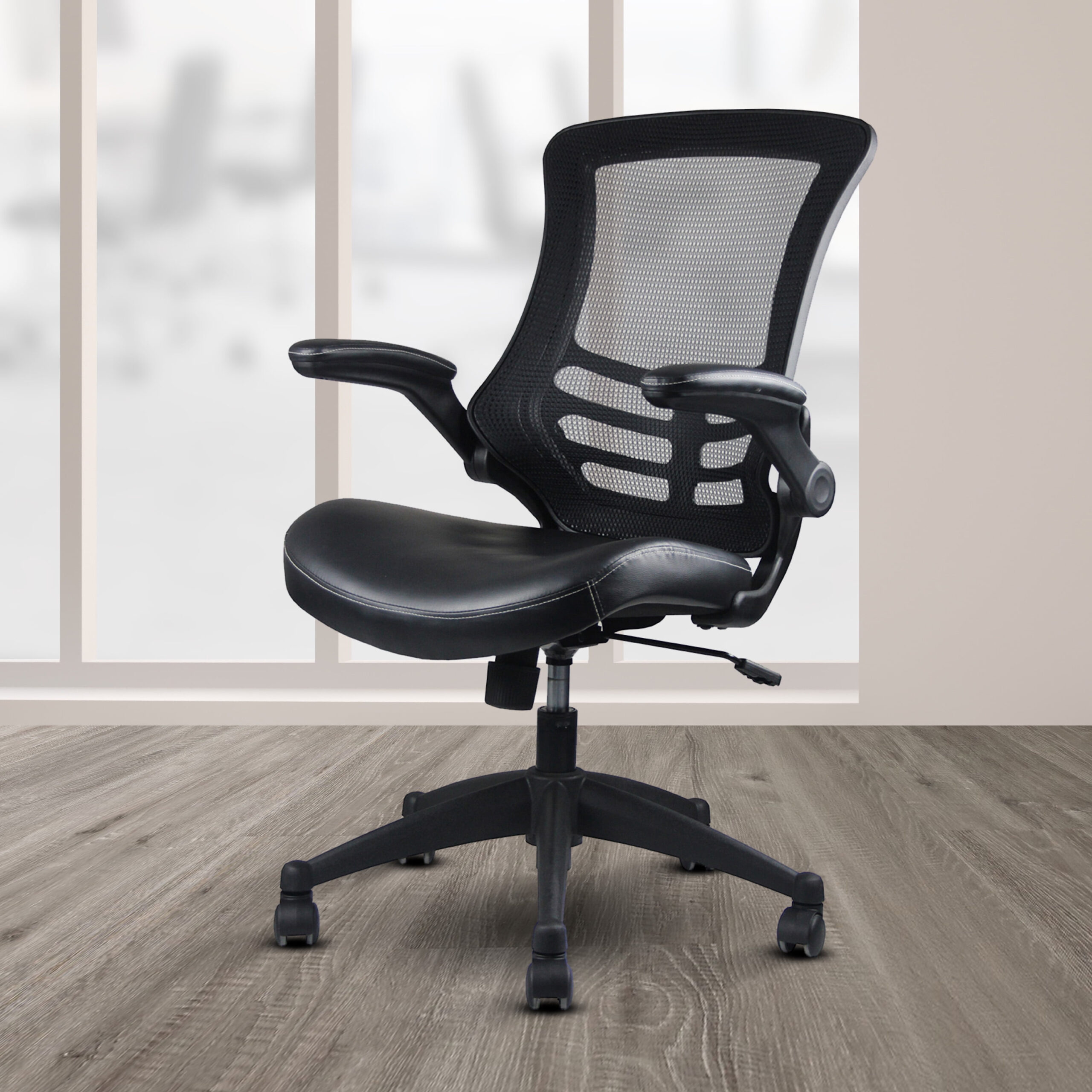 Techni Mobili Stylish Mid-Back Mesh Office Chair With Adjustable Arms ... with regard to How Proper Arm Support Transforms Your Workday Comfort