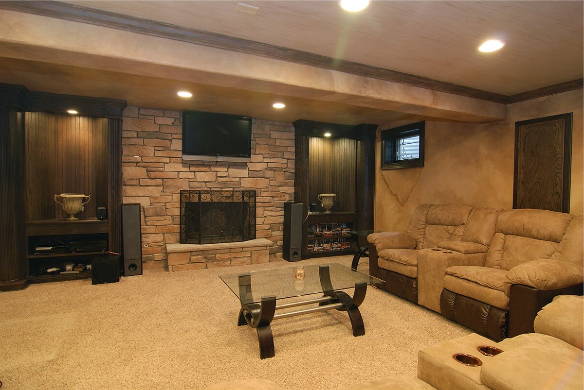 The Top Basement Interior Design Ideas Of 2018 intended for Lighting and Layout Secrets for Basement Spaces