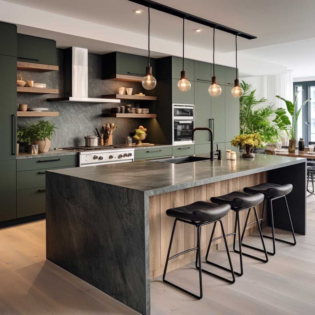 11+ Urban Modern Kitchen Color Schemes: Transform Your Space with regard to Modern Kitchen Colors