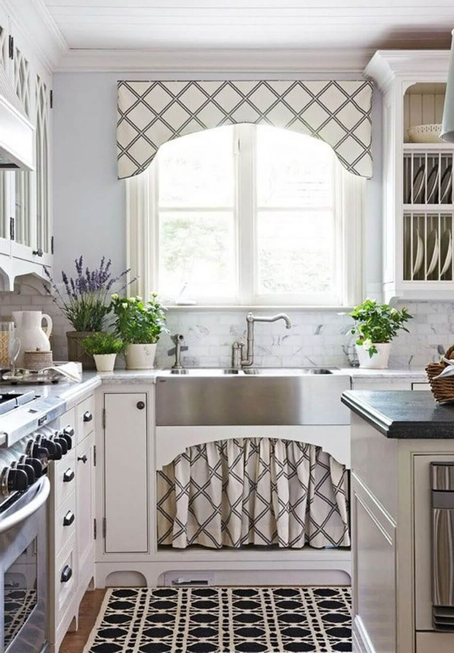 24 Best Kitchen Cabinet Curtain Ideas And Designs For 2023 inside Transforming Your Kitchen Space with Contemporary Curtain Designs