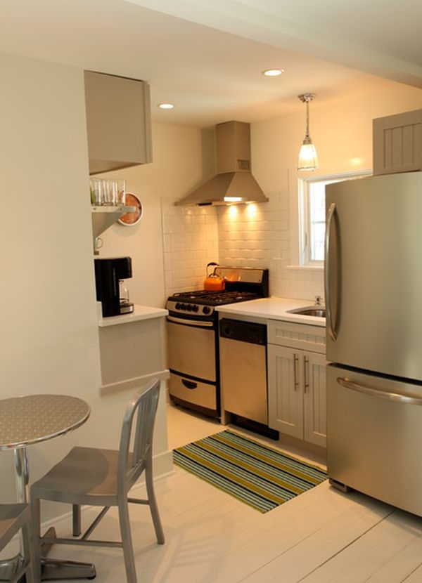 27 Space-Saving Design Ideas For Small Kitchens for Kitchen Ideas Small Space