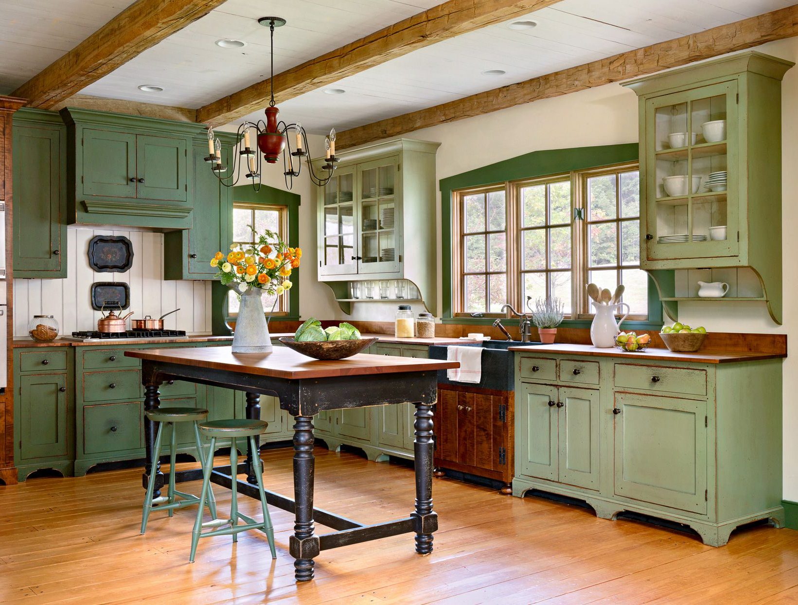 28 Gorgeous Green Kitchen Ideas From Country To Modern intended for Small kitchen ideas that maximize space and sustainability