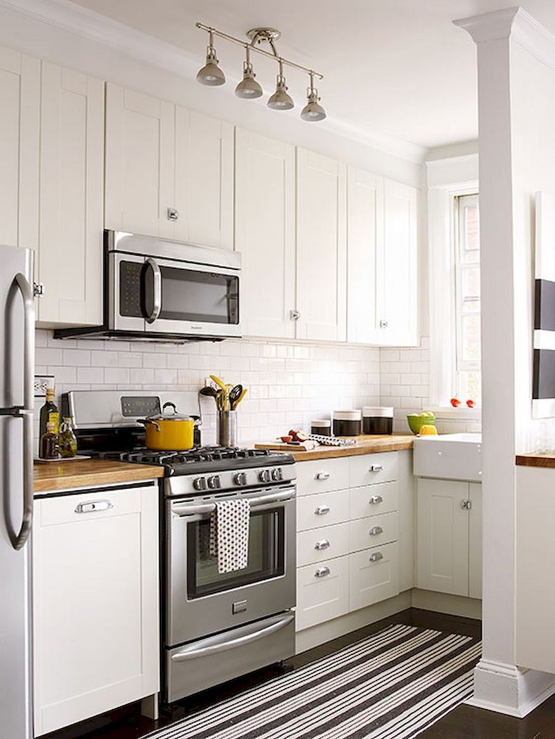 3 Best Small White Kitchen Design Ideas You'll Love To Know intended for Kitchen Ideas In Small Space