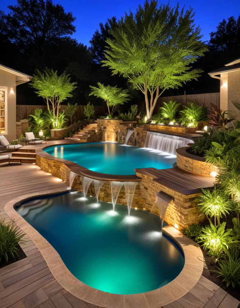 42 Outdoor Pool Designs To Elevate Your Backyard Oasis with Outdoor Pool Design Ideas
