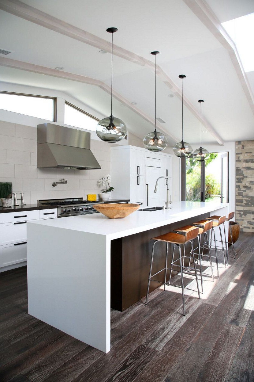 Modern Kitchen Island Lighting - Tips And Inspiration - Kitchen Ideas regarding Modern Kitchen Island Pendant Lighting