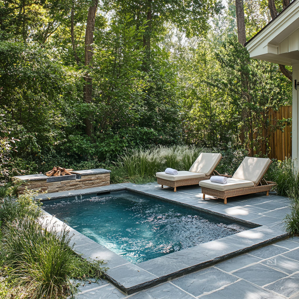 Outdoor Pool Design Ideas 28 Small Backyard Swimming Pool Ideas For in Outdoor Pool Design Ideas