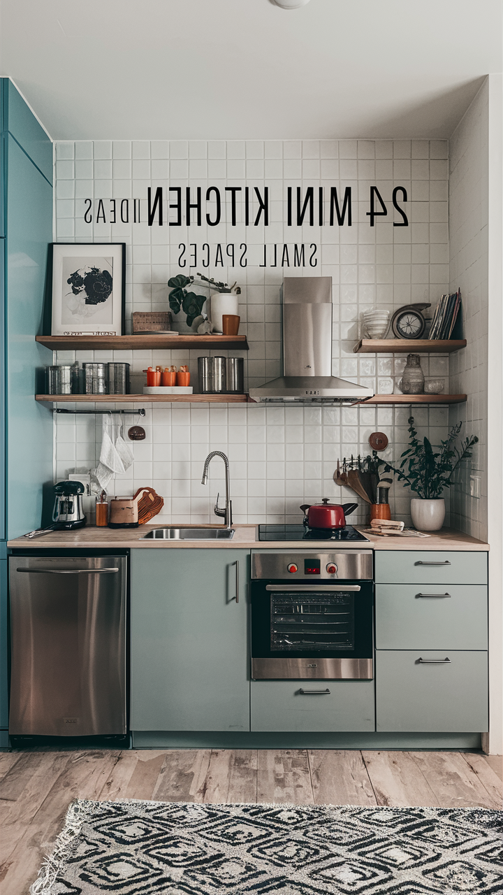 Transform Your Apartment With Mini Kitchen Ideas Small Spaces Condo ... in Creative Organization Methods for Kitchenettes That Feel Like a Palace